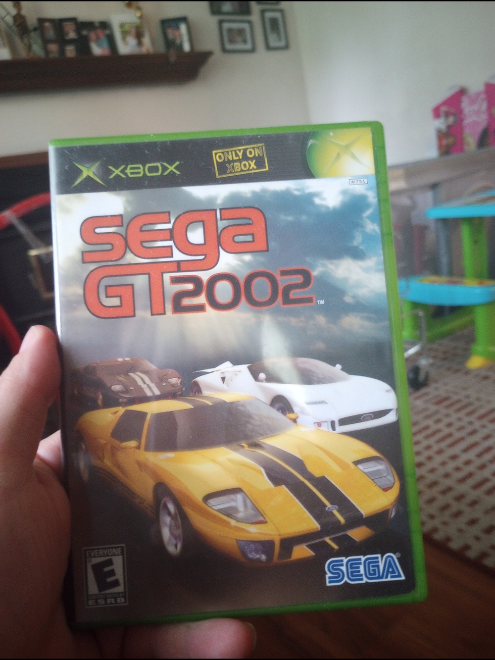 Sega GT 2002 Xbox Game - Sega, Yellow